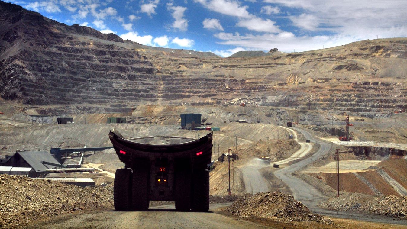bánya bányászat réz 