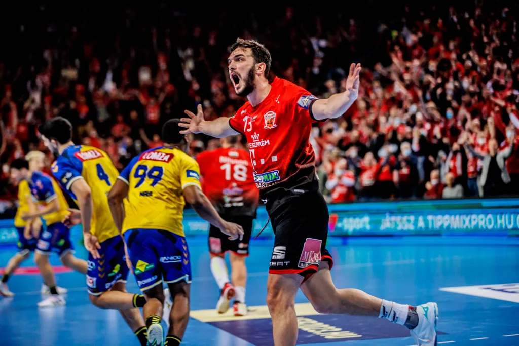 Telekom Veszprém, VIVE KIELCE, férfi, kézilabda, Bajnokok Ligája, BL, mérkőzés, meccs Petar Nenadic 