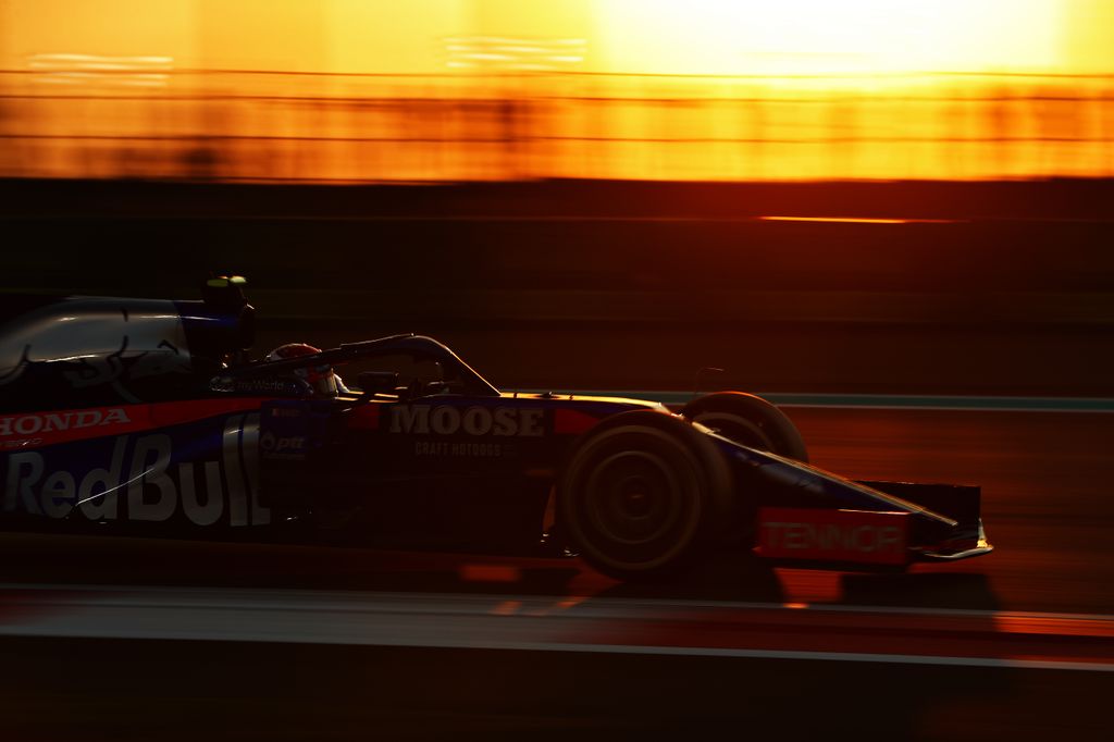 Forma-1, Pierre Gasly, Toro Rosso, Abu-dzabi Nagydíj 2019, második szabadedzés 