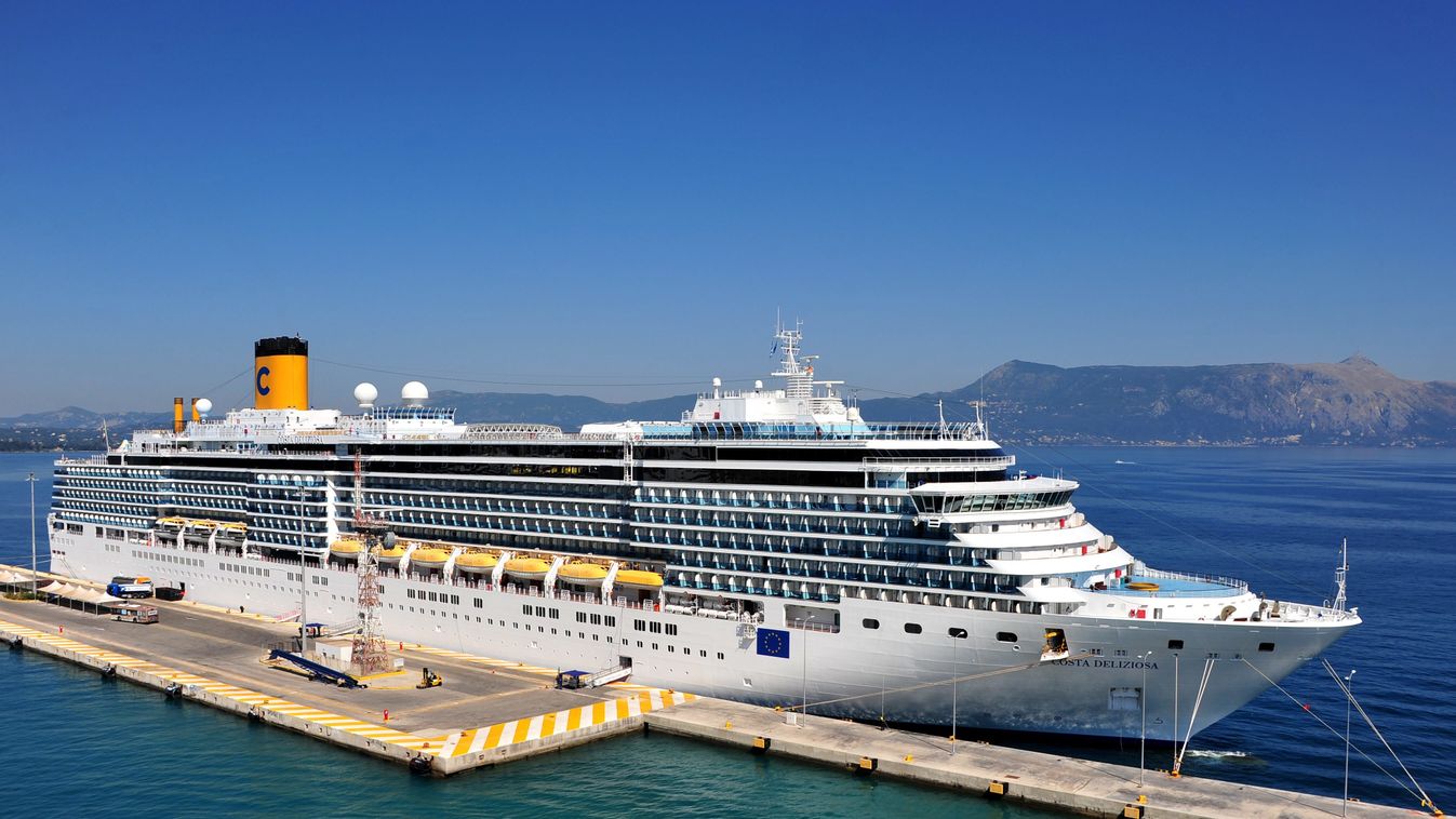 Cruise ship Costa Deliziosa PORT business trip CABIN harbor harbour Water_Supply HOLIDAYS ISLAND shipping BALCONY WATER PROW islet firm journey companies TOURISM booth destination holiday vacation aquatic voyage COMPANY BOW BRIDGE Holidays_or_Vacations LI