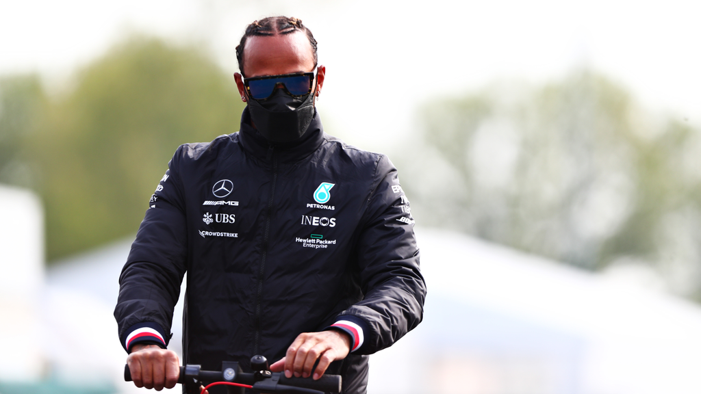 Forma-1, Lewis Hamilton, Mercedes, Emilia Romagna Nagydíj 2021, szombat 
