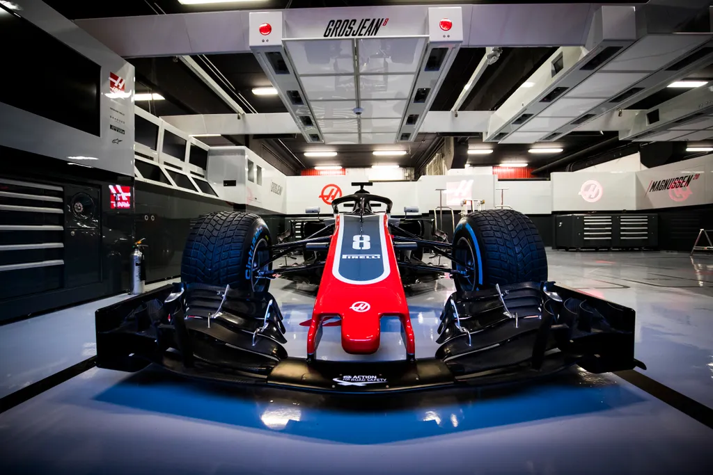 Forma-1, Haas F1 Team, Haas VF-18, Haas-Ferrari, Barcelona teszt 