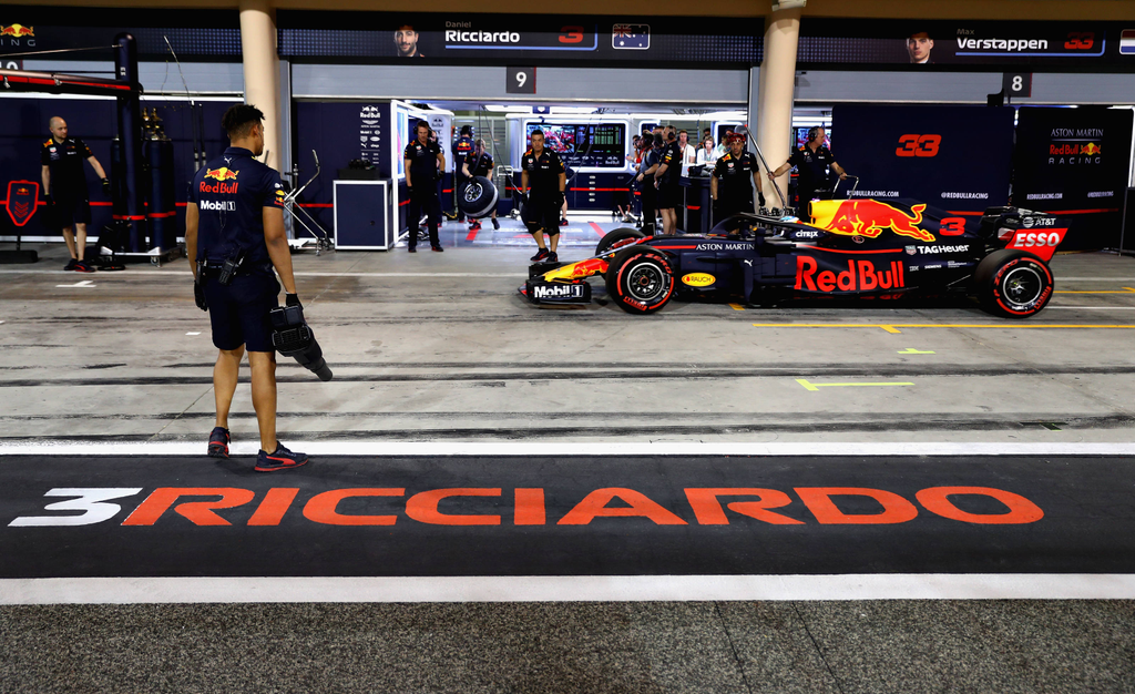 A Forma-1-es Bahreini Nagydíj szombati napja, Daniel Ricciardo, Red Bull Racing 