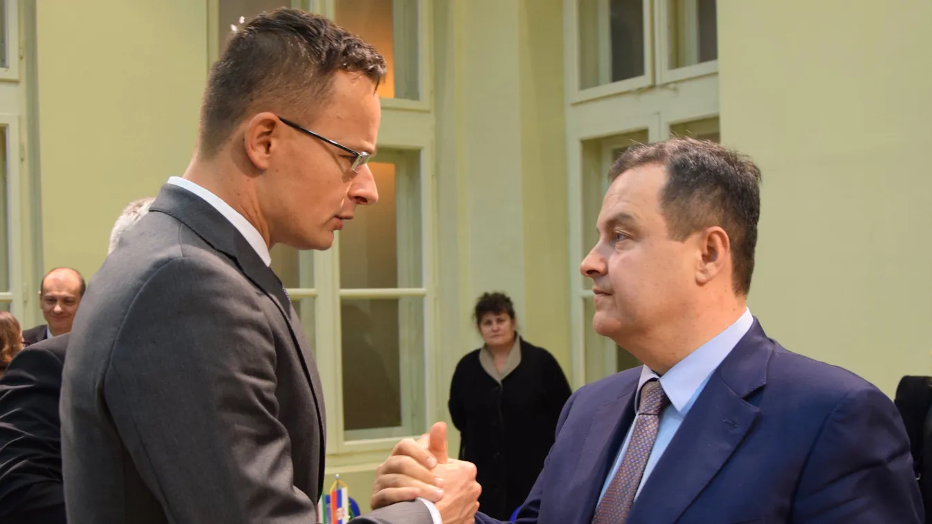 DACIC, Ivica; Szijjártó Péter;  VUCIC, Aleksandar 