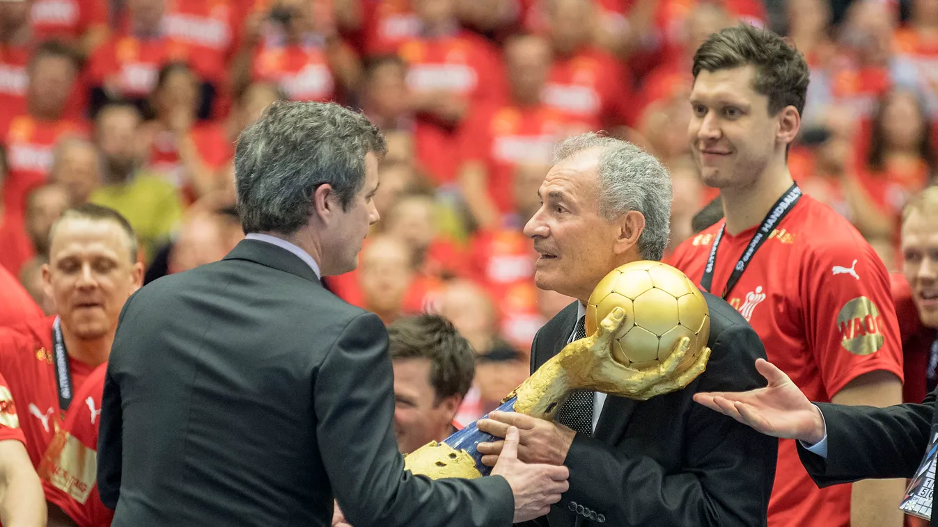 Handball World Cup 2019 / Final / Norway - Denmark 22:31. 26th Men's Handball World Championship Germany Champion Ship Handball World Cup 2019 Sports Sports PLAYER Jersey National Team Handball Player Men International Handball Federation handballWM2019 N