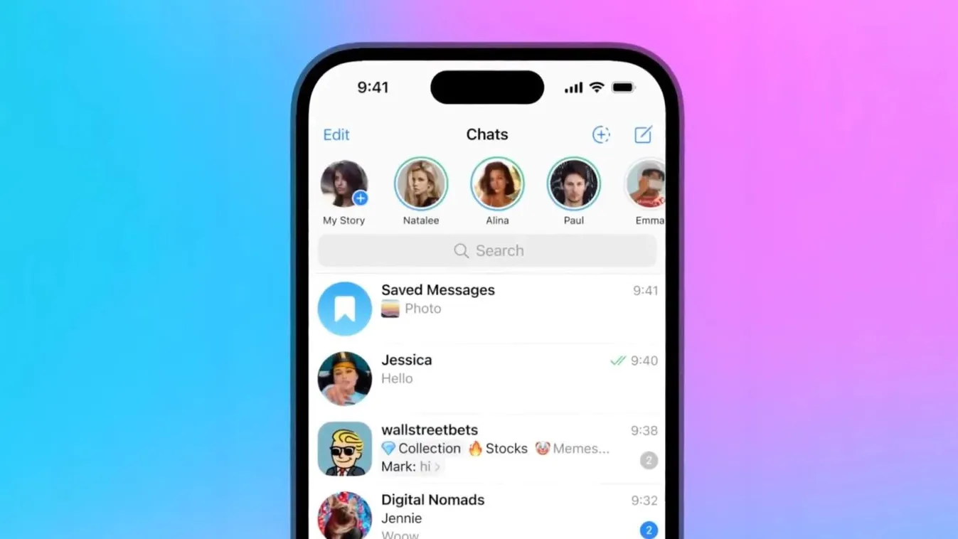 Telegram Stories 