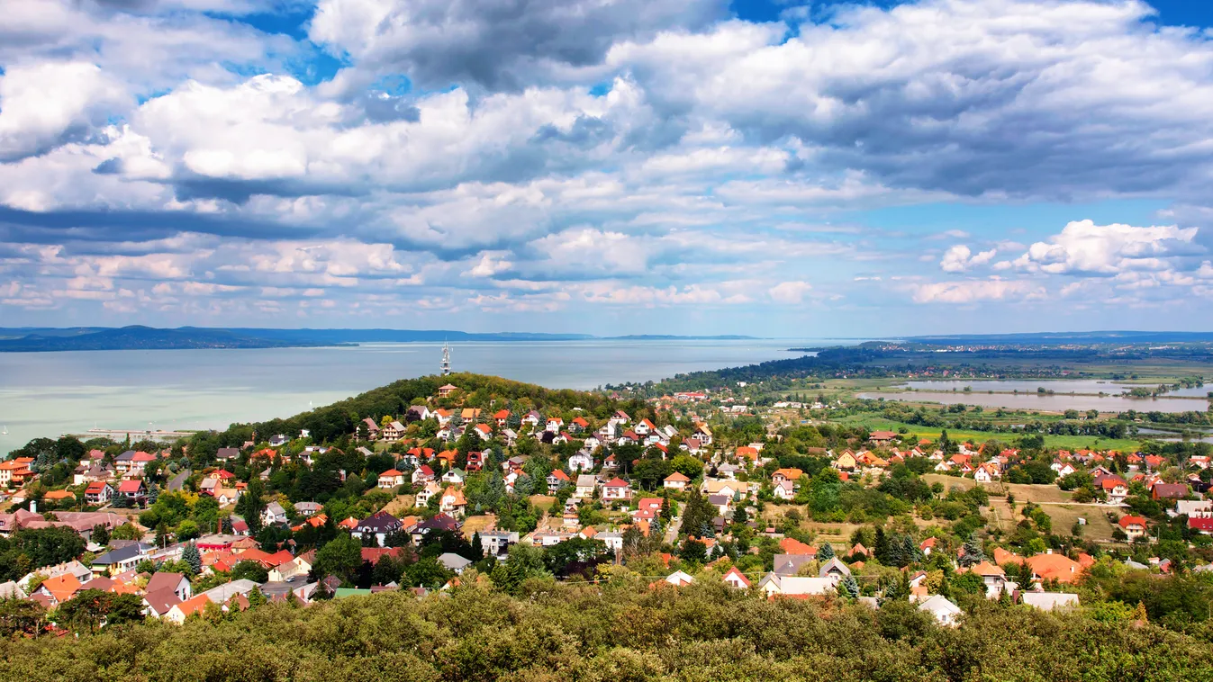 Fonyód, Balaton, panoráma 