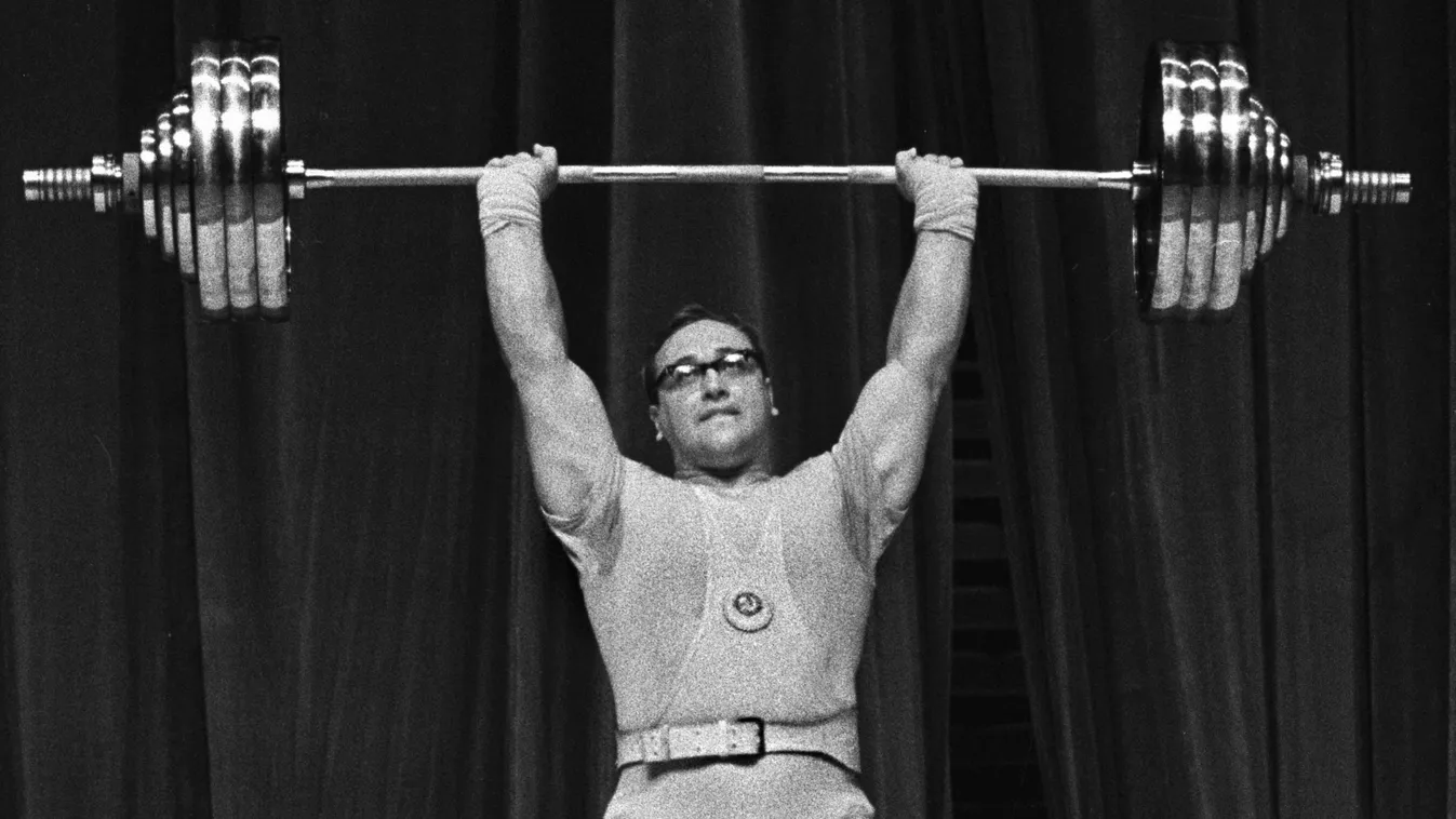 Weightlifter Yury Vlasov crossbar VERTICAL, Jurij Vlaszov 