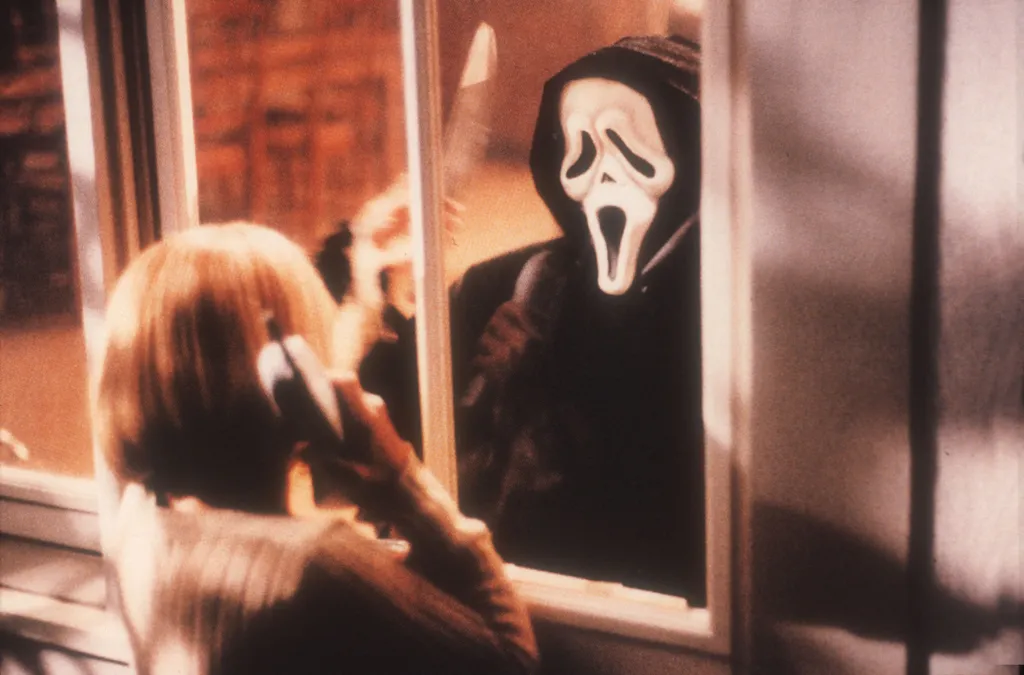 Scream ghost Cinema Suspense Horizontal 