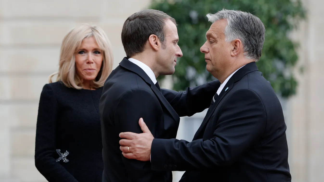 MACRON, Emmanuel; ORBÁN Viktor; CHIRAC, Jacques 