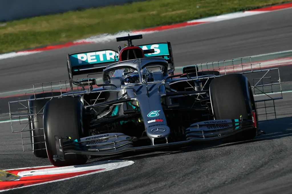 Forma-1, Barcelona, teszt, 1. nap, Valtteri Bottas, Mercedes 