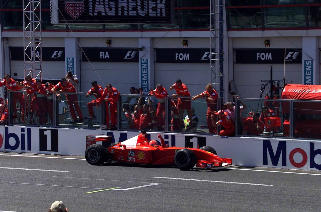 Forma-1, Michael Schumacher, Francia Nagydíj, 2001 