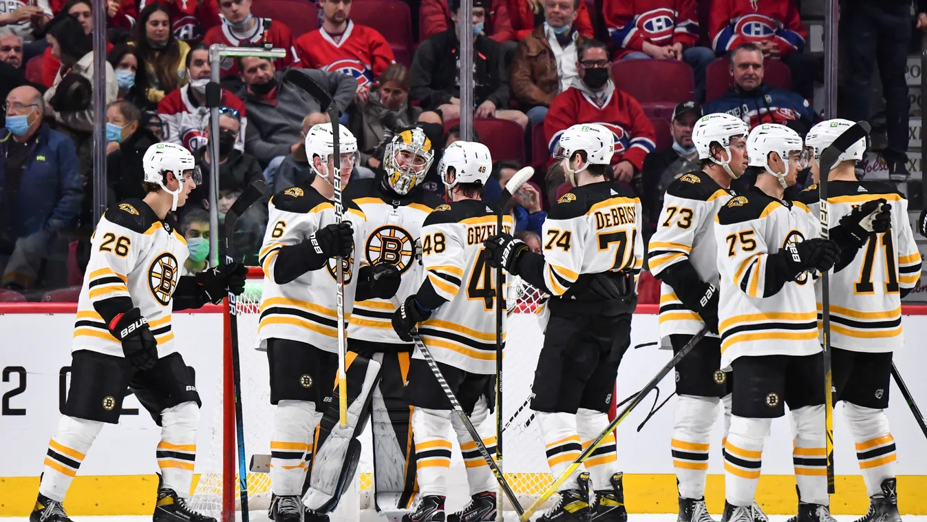 Boston Bruins v Montreal Canadiens GettyImageRank2 Color Image national hockey league 2022 people sports league nhl professional sport match-sport Horizontal ICE HOCKEY SPORT 