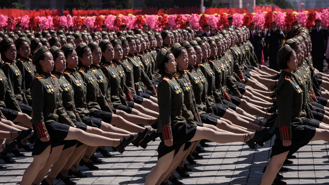 Észak-Korea, hadsereg, nők 