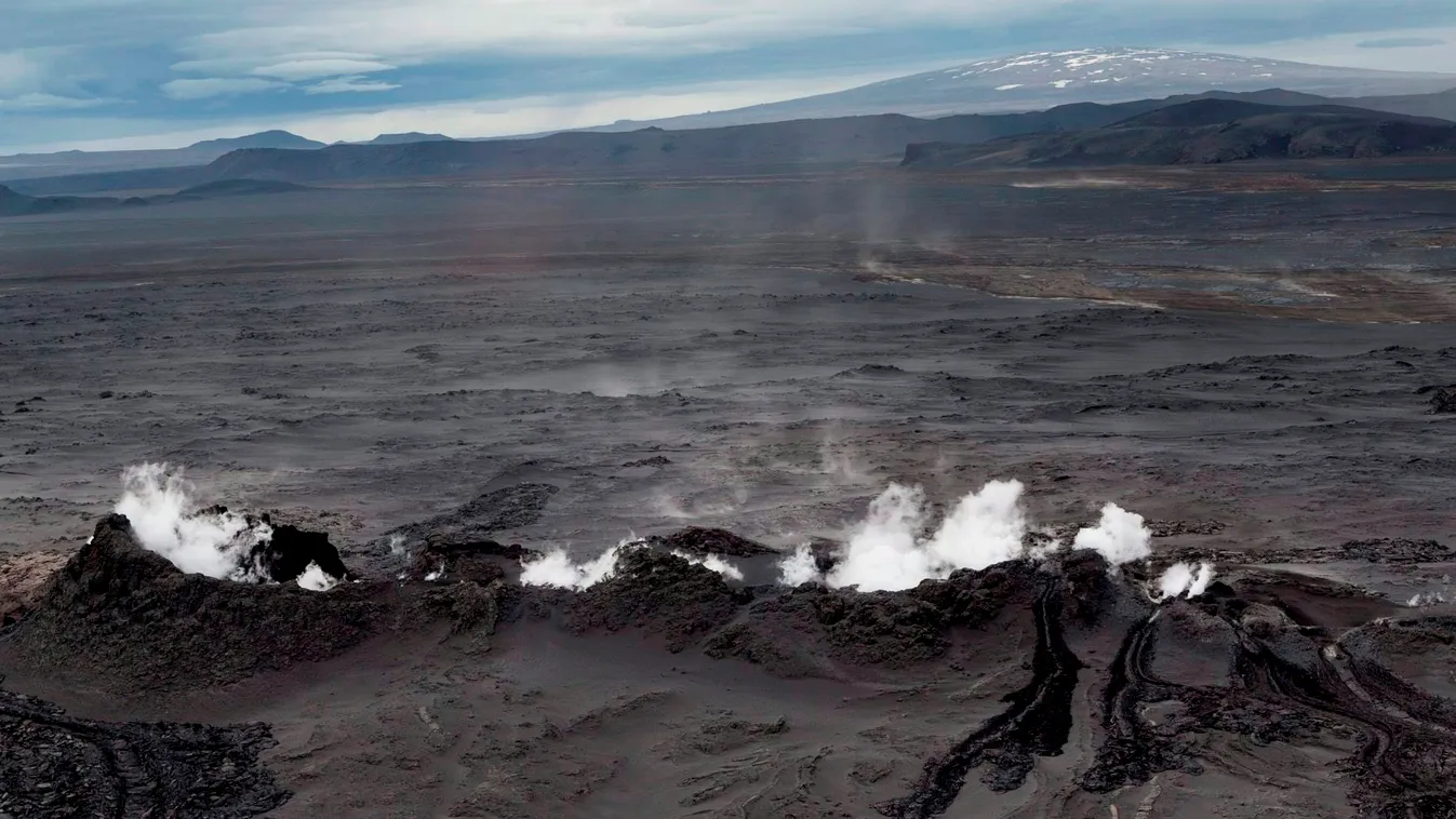 Az izlandi Bardarbunga vulkán kitörése 