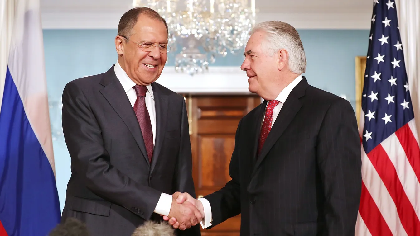 Rex Tillerson Meets With Russian Foreign Minister Lavrov In Washington > on May 10, 2017 in Washington, DC. 
