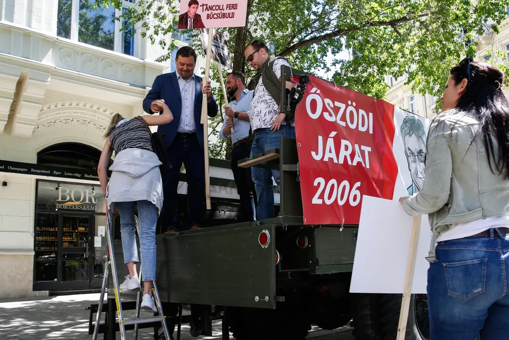 Öszödi vonulás, Pestisrácok 05.26., őszödi beszéd 15. évforduló 