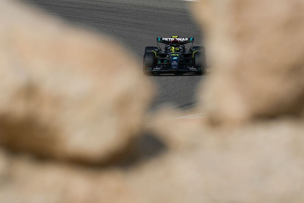 Forma-1, Bahreini Nagydíj 2023, szombat, Lewis Hamilton 