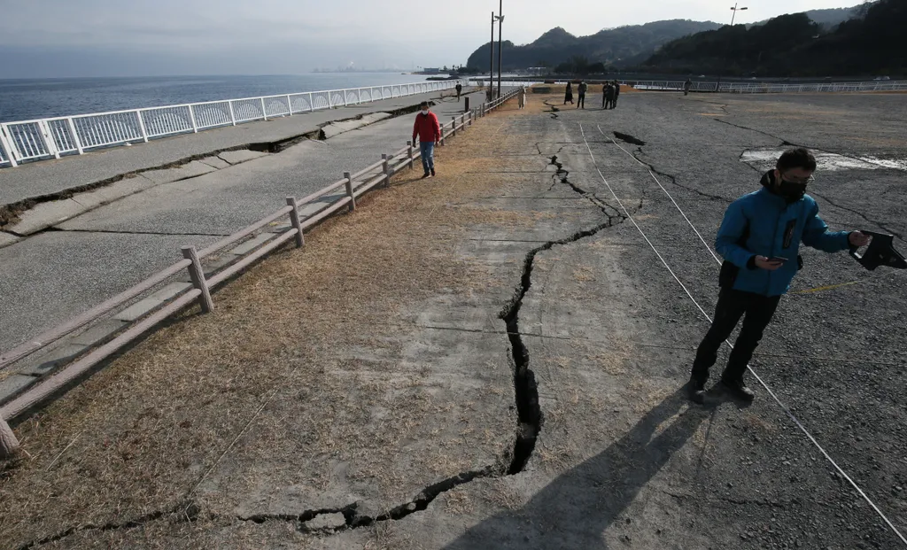 földrengés, Japán 