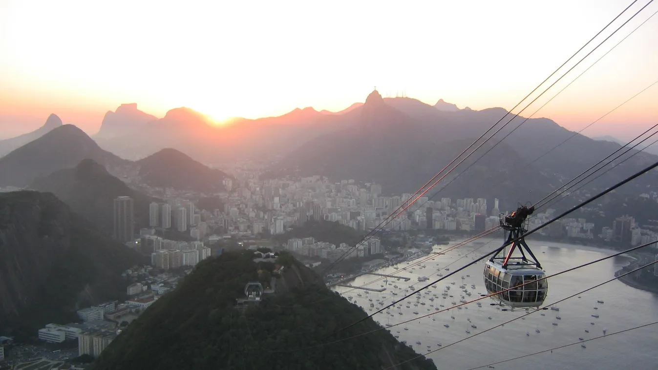 felvonó libegő Rio de Janeiro 