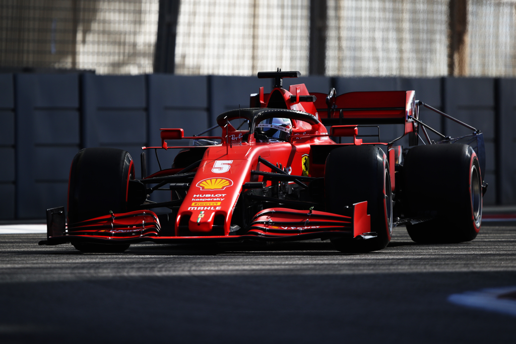 Forma-1, Abu-dzabi Nagydíj, Sebastian Vettel, Ferrari 