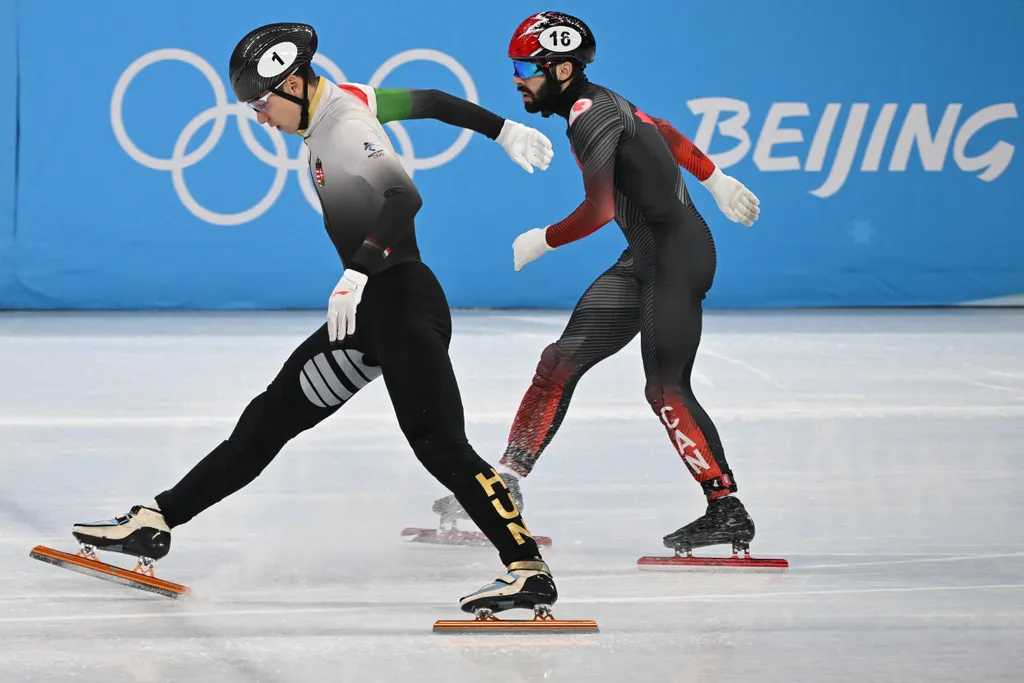 téli olimpia 2022, 500m, 500, méter, gyorskorcsolya, korcsolya 