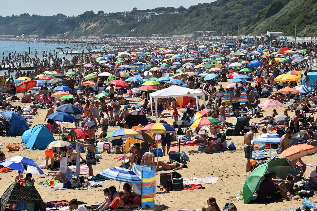 Bournemouth beach strand 