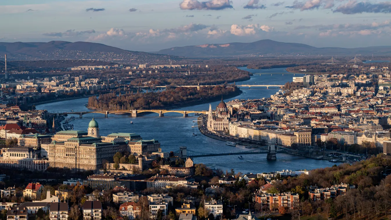 Budapest, Budavári Palota Lánchíd, Országház, Margit híd, Margit-sziget, Árpád híd 