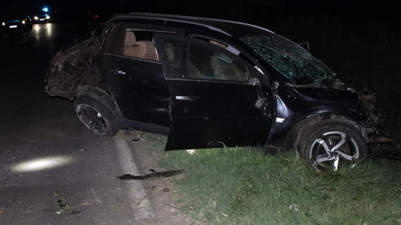 Két autó ütközött össze 2019. augusztus 16-án nem sokkal 22 óra előtt, a 43-as főút 24-es kilométerszelvényénél, Kiszombor határában 