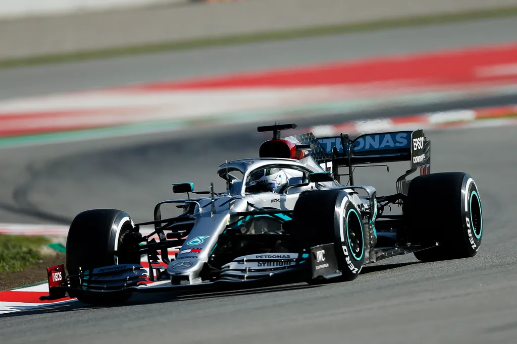 Forma-1, Barcelona, teszt, 1. nap, Valtteri Bottas, Mercedes 