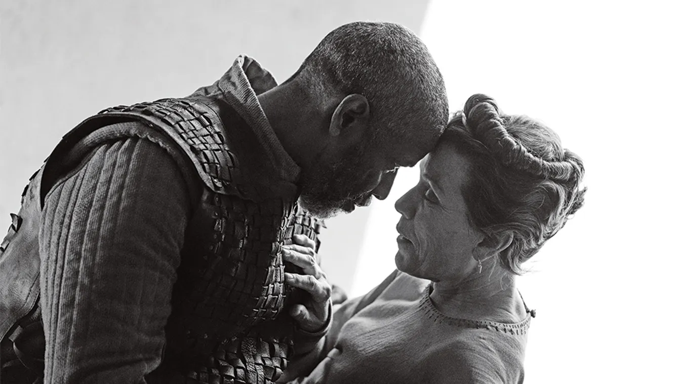 The Tragedy of Macbeth (2021) Denzel Washington and Frances McDormand in The Tragedy of Macbeth 