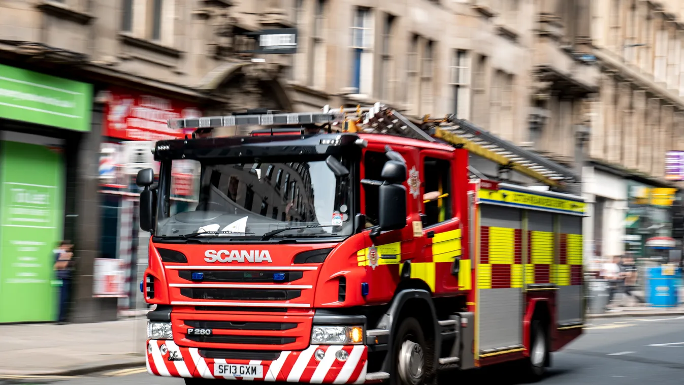 Három ember meghalt a perthi New County Hotelben keletkezett tűzben, Skócia, tűz, hotel, 2023, illusztráció 