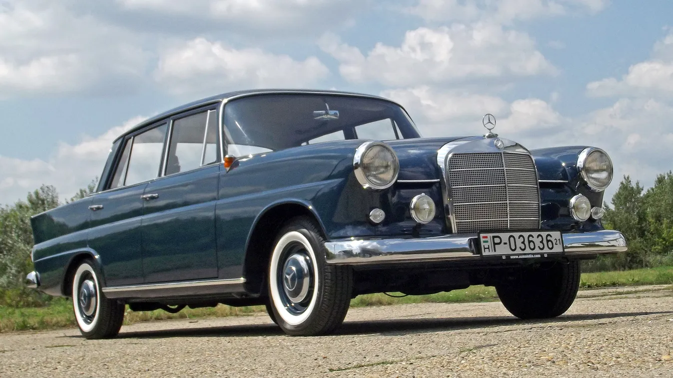 Mercedes Benz 190c (W110) veteránteszt 