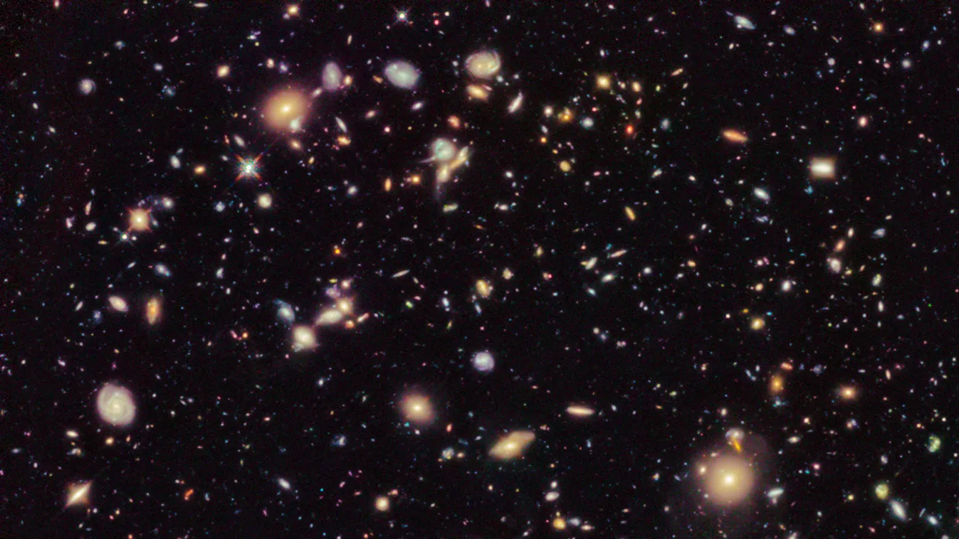 az univerzum alakja, Hubble 