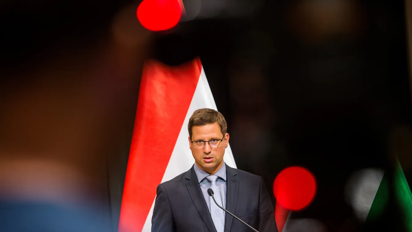 GULYÁS Gergely, kormányinfó, 2020.08.19. 