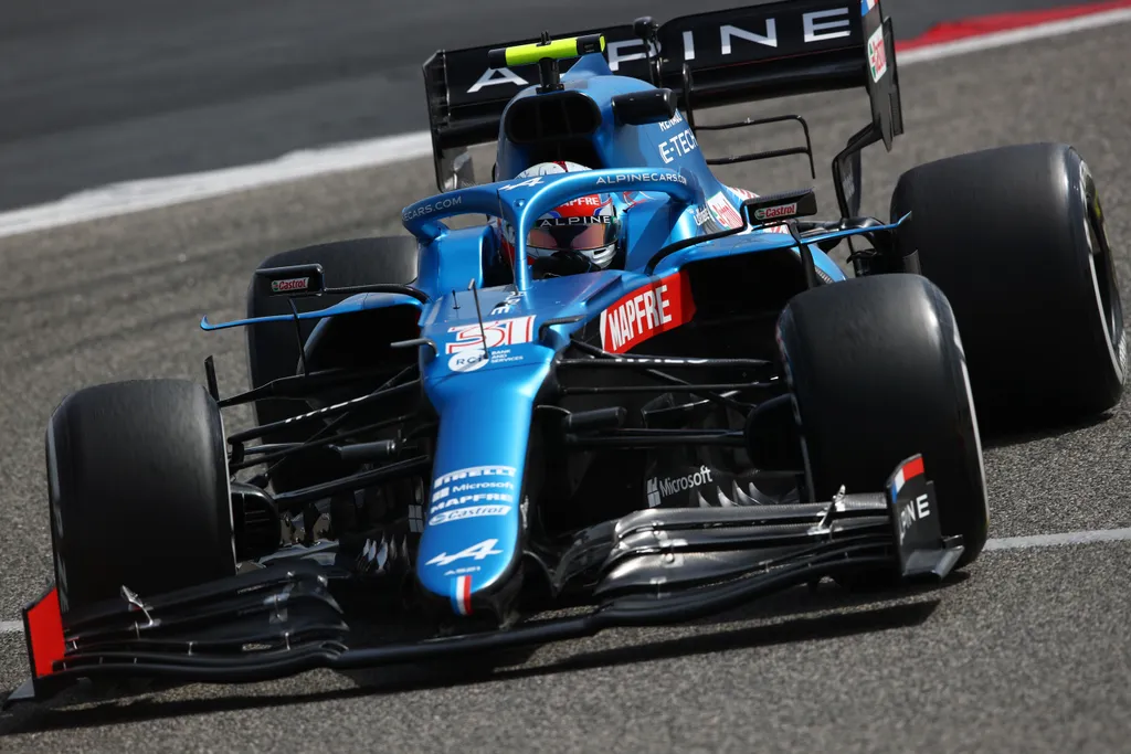 Forma-1, tesztelés, Esteban Ocon, Alpine 