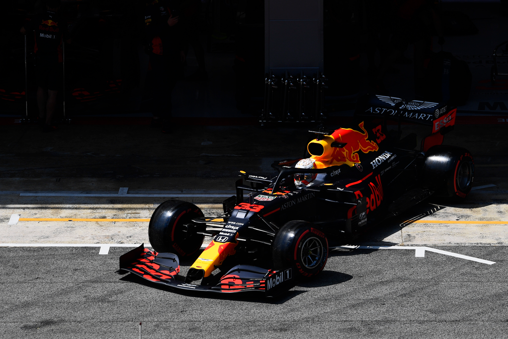 Forma-1, Spanyol Nagydíj, szombat, Max Verstappen, Red Bull 