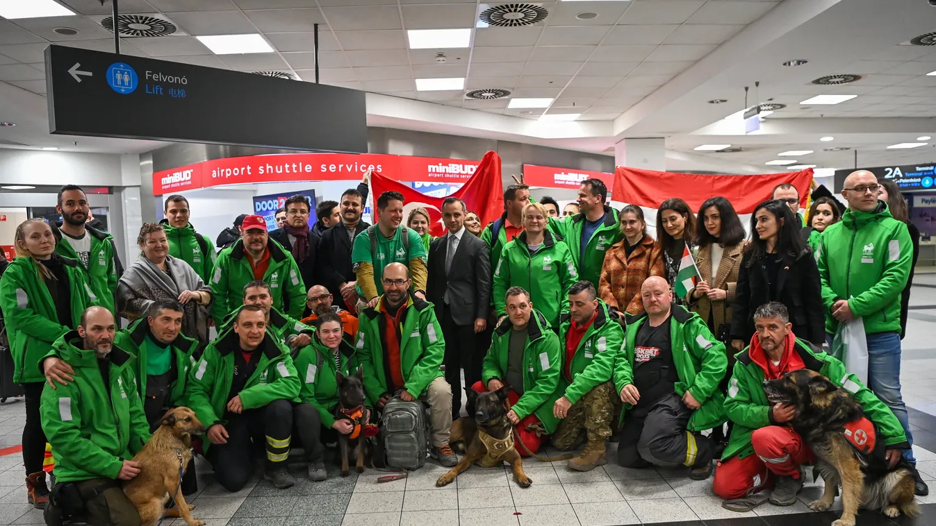 Hazatért a Magyar Református Szeretetszolgálat mentőcsapata Törökországból, földrengés 