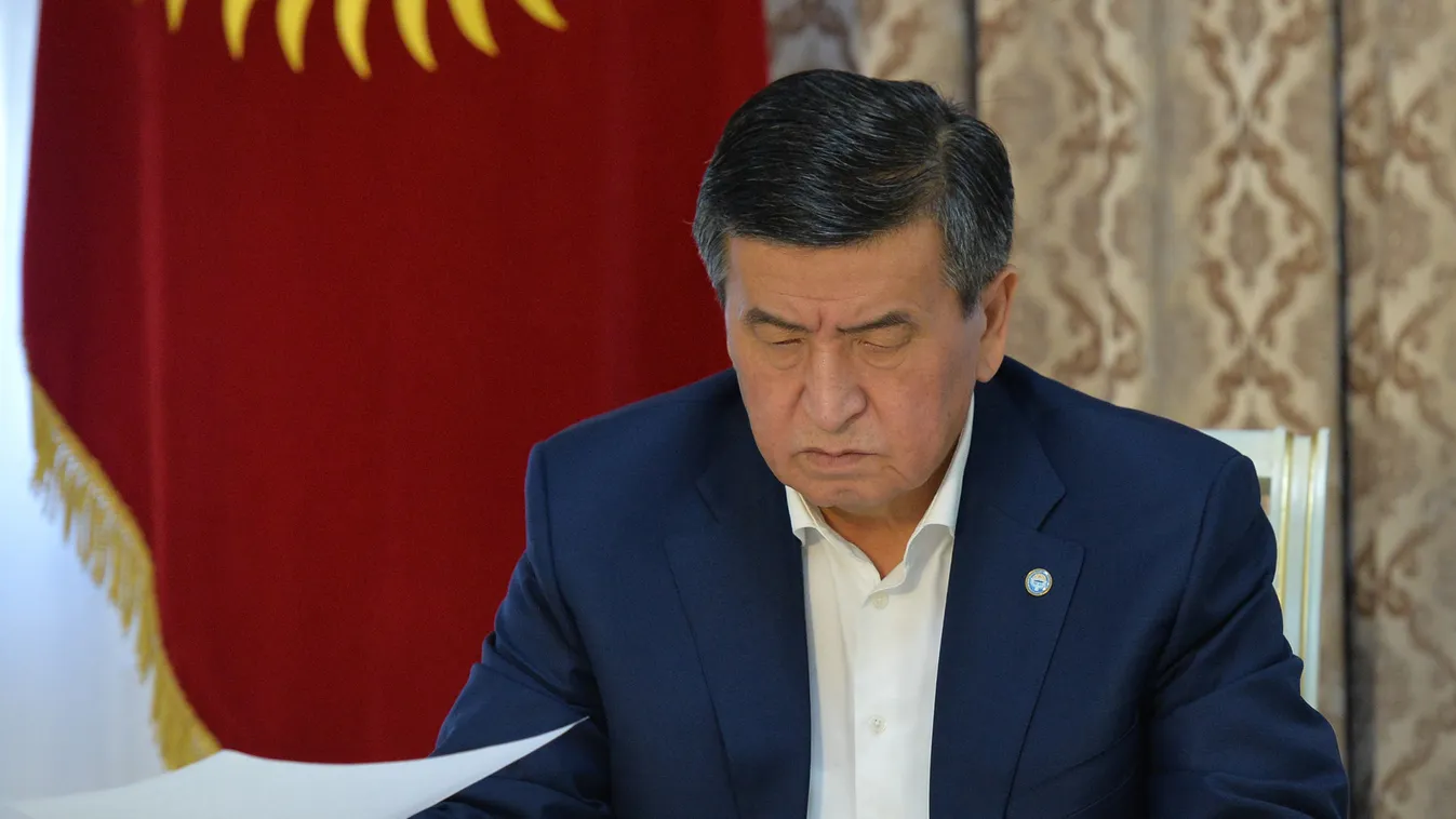 Kyrgyz President Jeenbekov veto Japarov's prime ministry 2020,Bishkek,Kyrgyzstan,October,prime ministry,Sadyr Japarov,Soo 