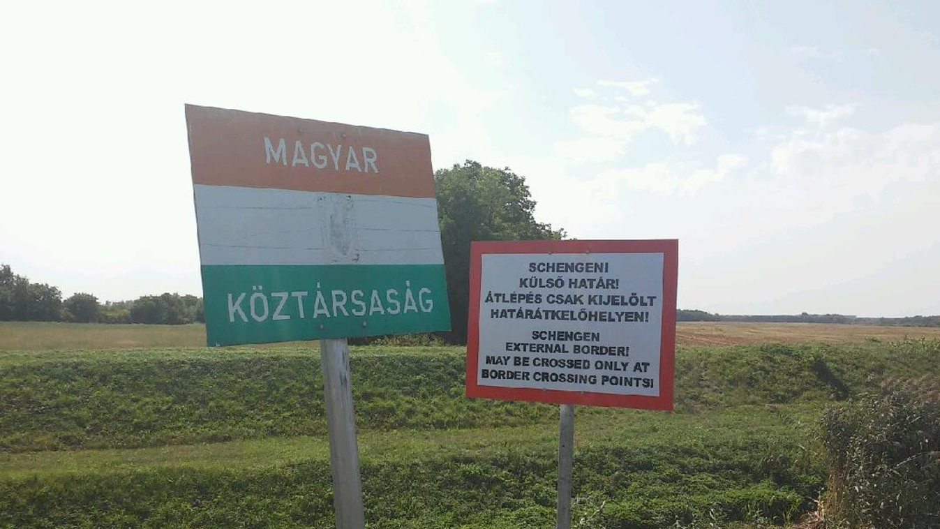 Illocska határ horvát határ kerítés 