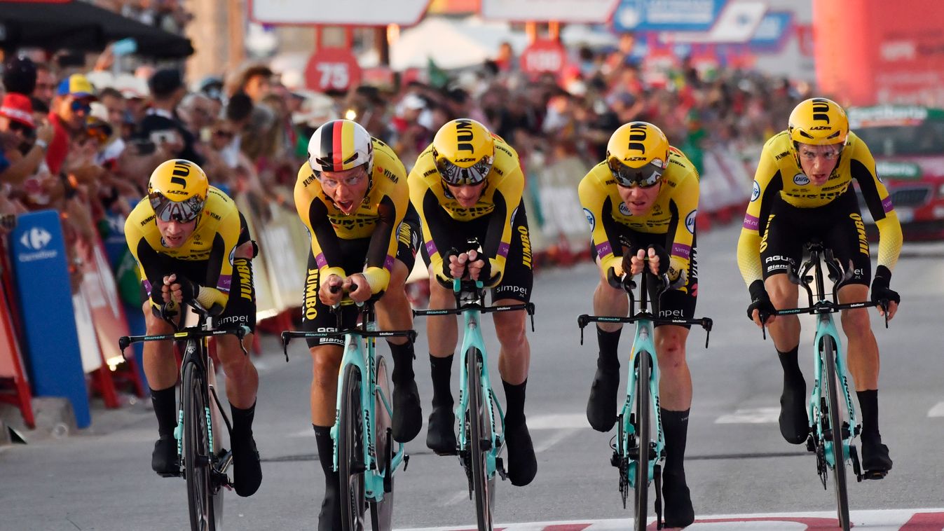 BELGACYCLING FRANCE OUT WIELRENNEN CYCLISME SPANJE ESPAGNE TTT C 