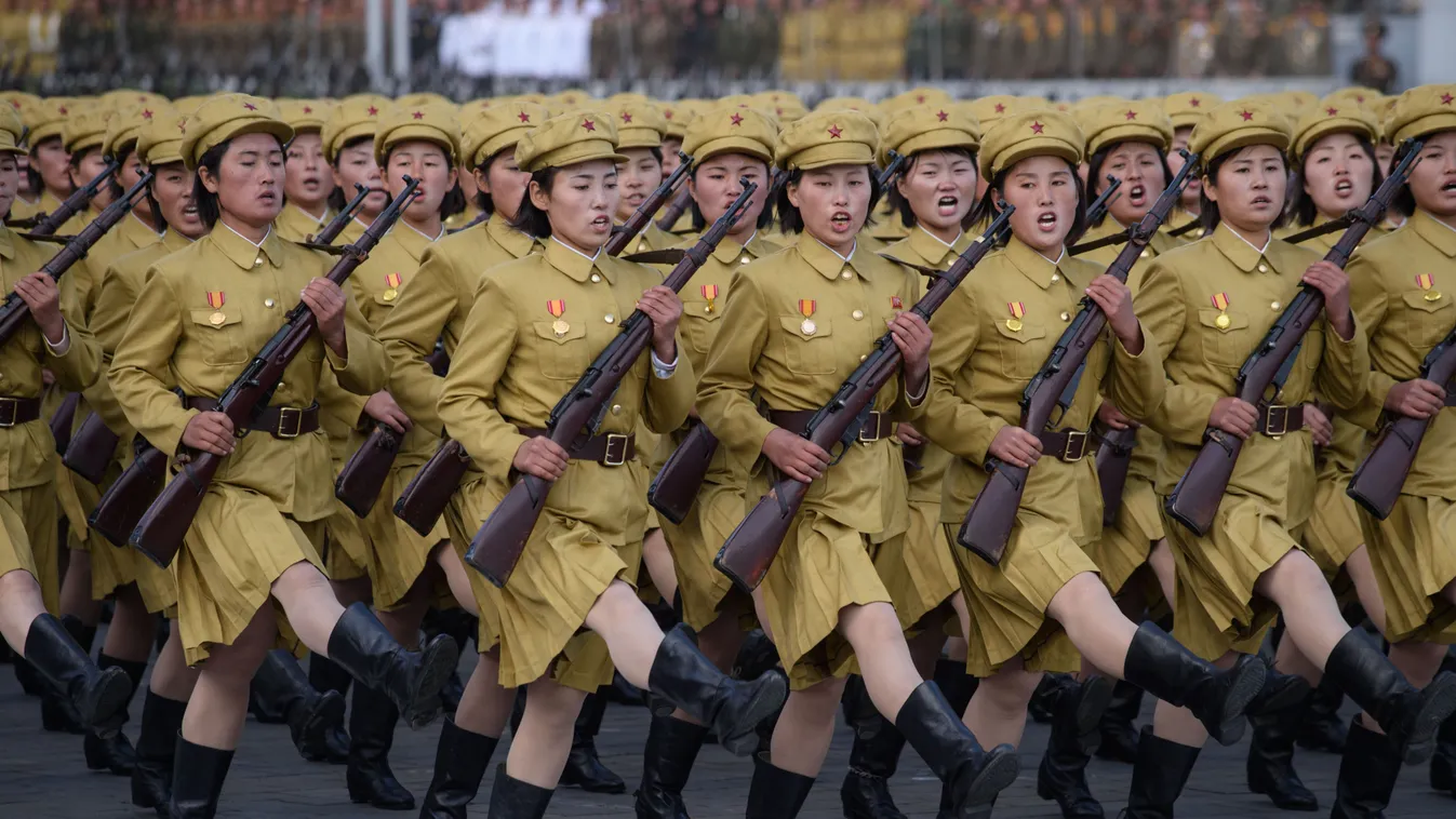 észak-korea ünnepség 