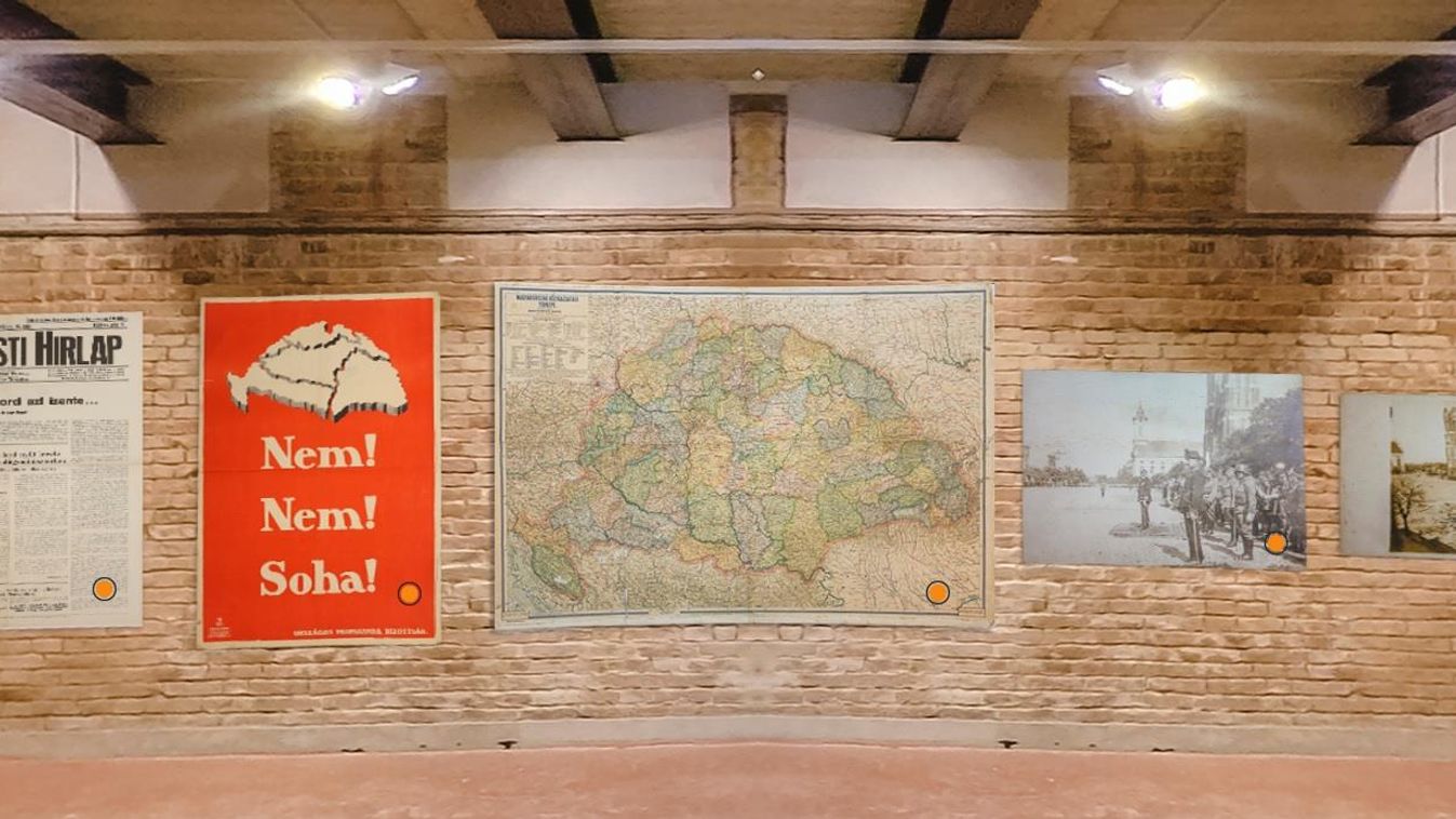A Munkácsy Mihály Múzeum virtuális Trianon-kiállítása 