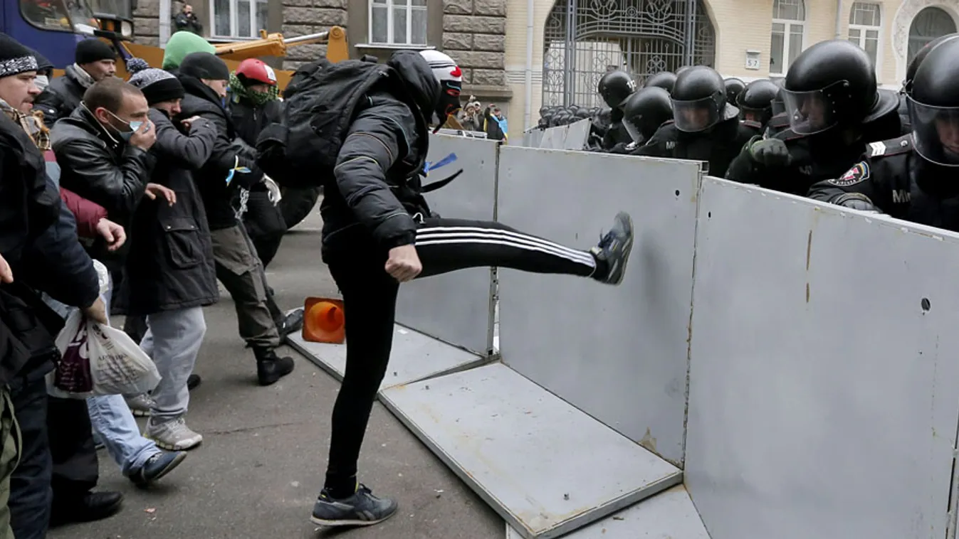 Kijevi tüntetés, Kijev, Ukrajna, Eu