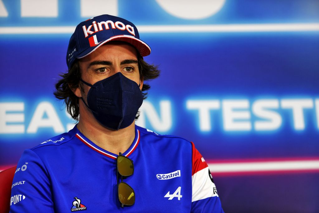 Forma-1, Fernando Alonso, Alpine, Bahrein teszt 1. nap 