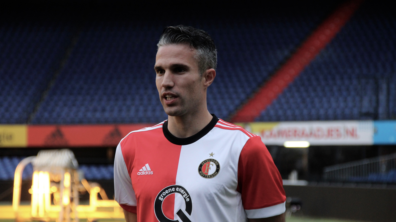 Feyenoord presents Robin van Persie Feyenoord Robin van Persie 