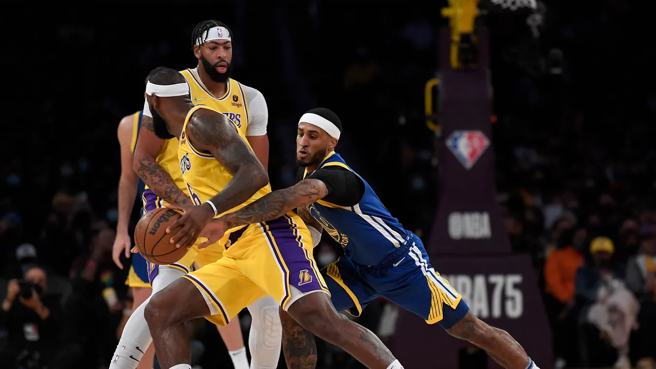 Golden State Warriors v Los Angeles Lakers GettyImageRank2 Color Image nba Horizontal SPORT BASKETBALL 