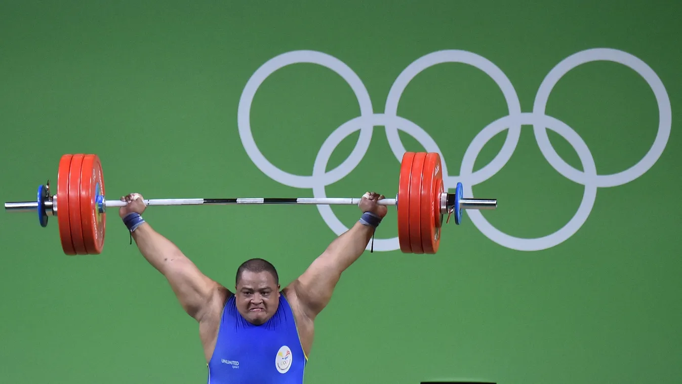 Weightlifting - Rio 2016 Olympic Games Rio De Janeiro 2016 Brazil August Rio 2016 Rio 2016 Olympic Games Olympic Games at Riocentro Pavilion 2 Horizontal OLYMPIC GAMES WEIGHTLIFTING 