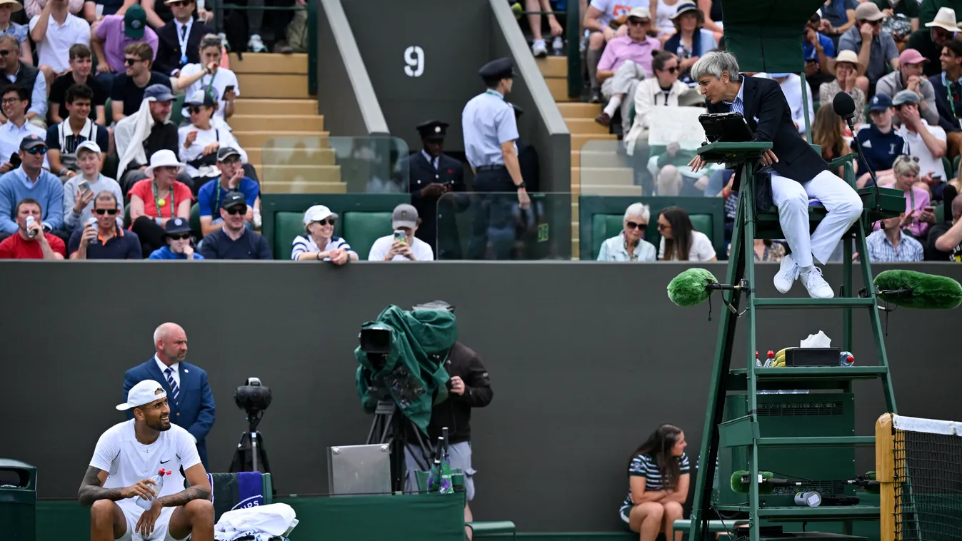 N ick Kyrgios tenisz Wimbledon 