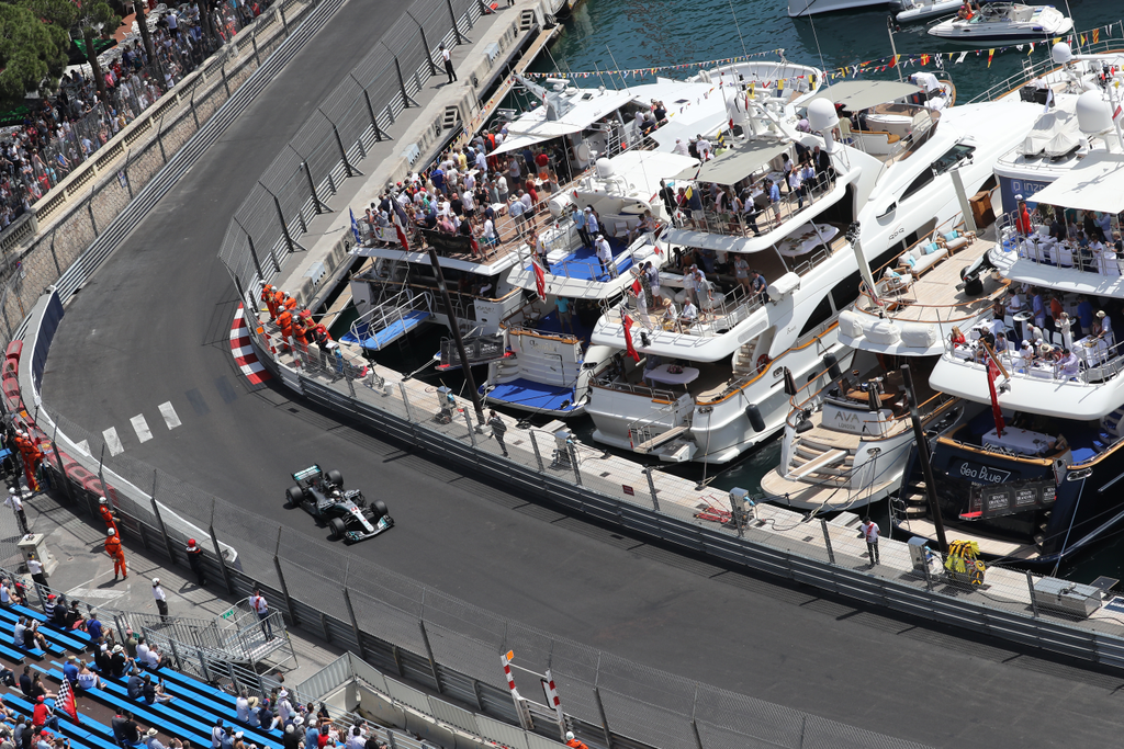 A Forma-1-es Monacói Nagydíj szombati napja, Lewis Hamilton, Mercedes-AMG Petronas 